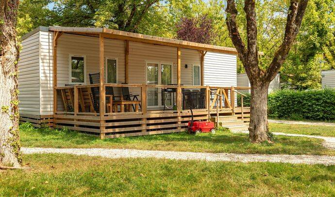 Mobil-home | Premium | 4 Ch. | 8 pers. | Terrasse Lounge | A/C | TV 0