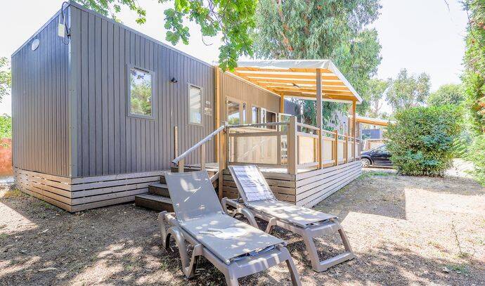 Mobil-home | Ultimate | 3 Ch. | 6/8 pers. | Terrasse surélevée | A/C 0