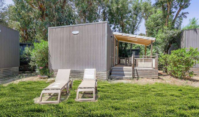 Mobil-home | Ultimate | 3 Ch. | 6/8 pers. | Terrasse surélevée | A/C 0