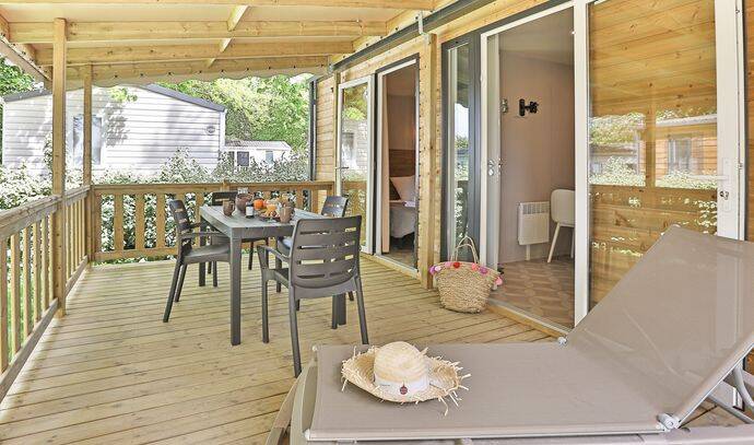 Mobil-home | Premium Exclusive | 2 Ch. | 4 pers. | Terrasse surélevée 2