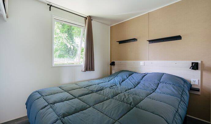 Mobil-home | Premium Exclusive | 2 Ch. | 4 pers. | Terrasse Lounge | A/C | TV 4