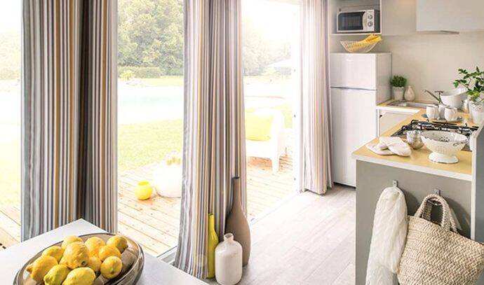 Mobil-home | Ultimate | 3 Ch. | 6 pers. | Terrasse simple | A/C | TV 3