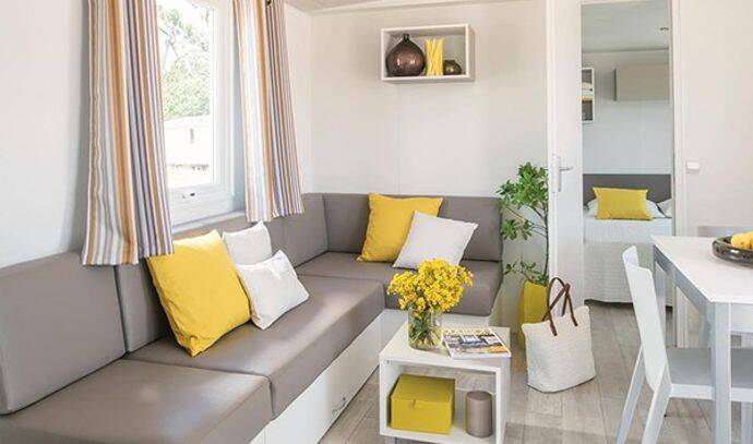 Mobil-home | Ultimate | 3 Ch. | 6 pers. | Terrasse simple | A/C | TV 2