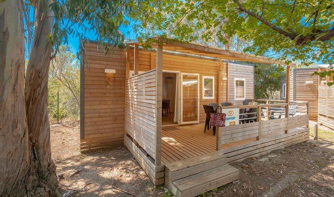 Mobil-home | Premium Exclusive | 3 Ch. | 6 pers. | Terrasse surélevée | A/C | TV 0