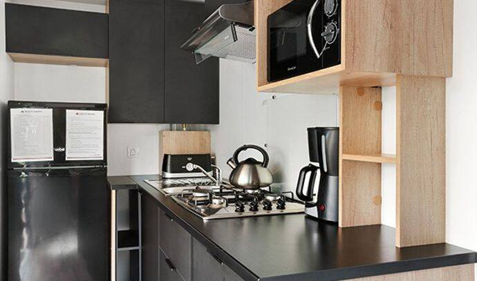 Mobil-home | Premium Exclusive | 3 Ch. | 6 pers. | Terrasse surélevée | A/C | TV 2