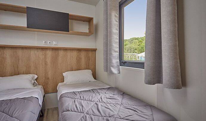 Mobil-home | Premium Exclusive | 3 Ch. | 6 pers. | Terrasse surélevée | A/C | TV 7