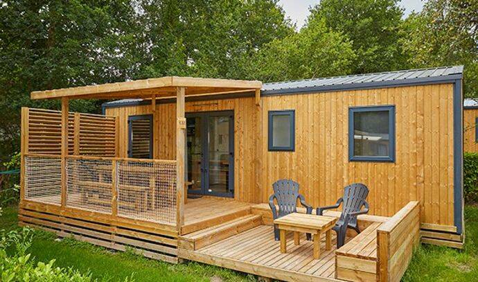 Mobil-home | Premium Exclusive | 3 Ch. | 6 pers. | Terrasse surélevée | A/C | TV 1