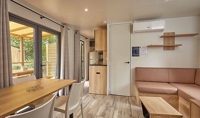 Mobil-home | Premium Exclusive | 3 Ch. | 6 pers. | Terrasse surélevée | A/C | TV 2