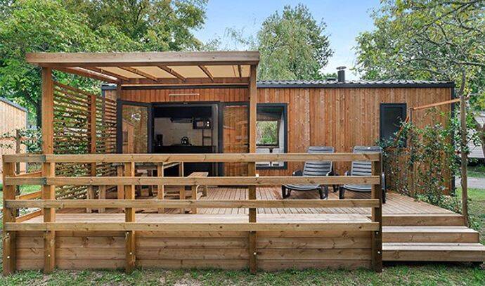 Mobil-home | Premium Exclusive | 3 Ch. | 6 pers. | Terrasse surélevée | A/C | TV 0