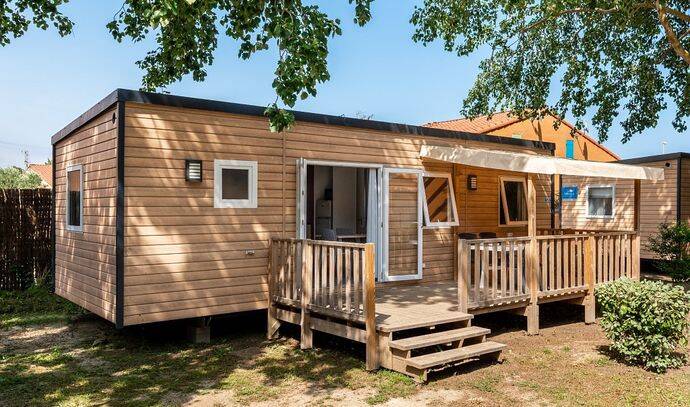 Mobil-home | Premium Exclusive | 3 Ch. | 6 pers. | Terrasse surélevée | A/C | TV 0