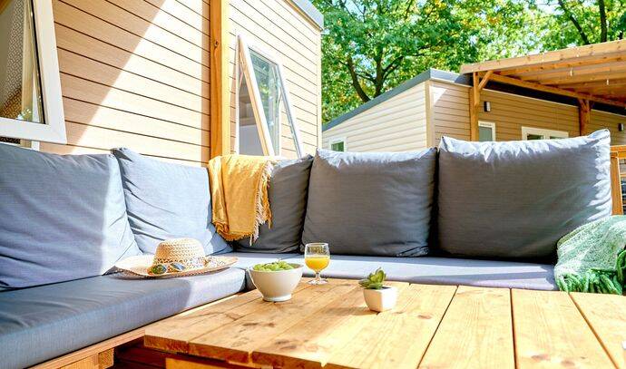 Mobil-home | Premium Exclusive | 3 Ch. | 6 pers. | Terrasse Lounge | A/C | TV 1