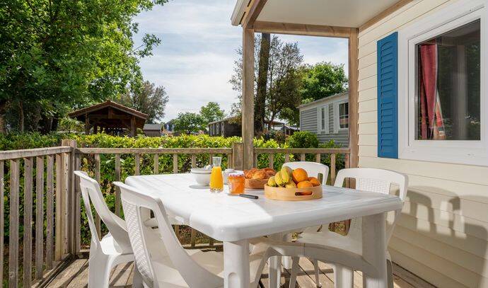 Mobil-home | Classic | 2 Ch. | 4/6 pers. | Terrasse simple 1