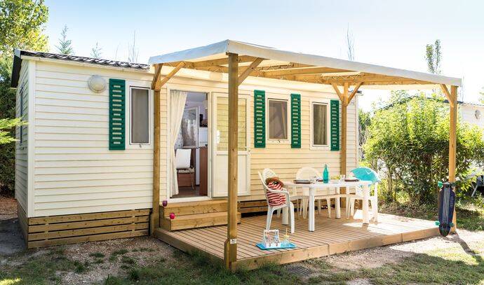 Mobil-home | Classic | 2 Ch. | 4 pers. | Terrasse couverte 0