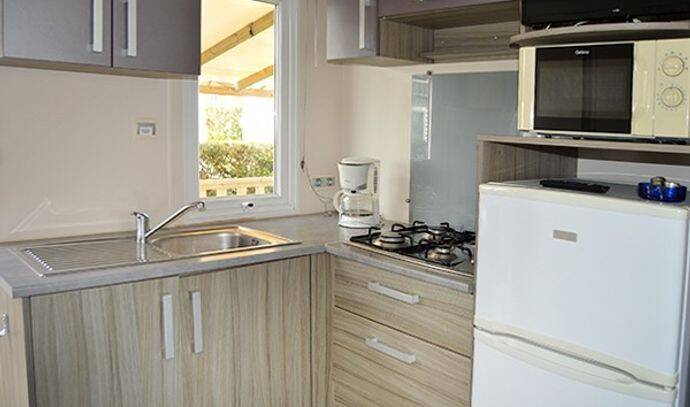 Mobil-home | Classic | 2 Ch. | 4 pers. | Terrasse simple | TV 2