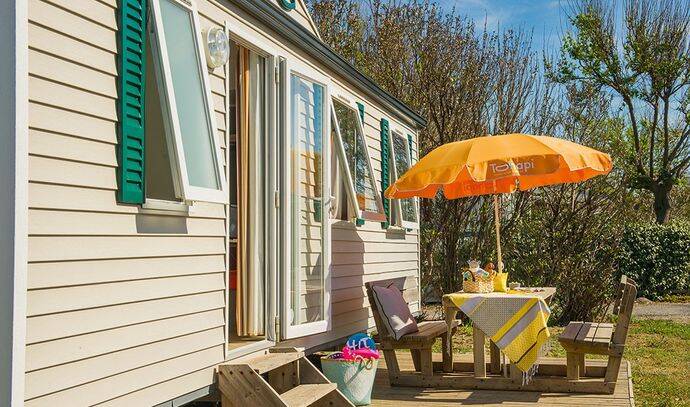 Mobil-home | Comfort | 2 Ch. | 4 pers. | Terrasse simple | A/C 1