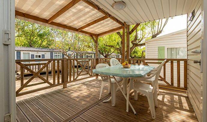 Mobil-home | Classic | 2 Ch. | 4 pers. | Terrasse simple | A/C 1