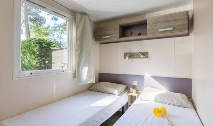 Mobil-home | Comfort | 2 Ch. | 4 pers. | Terrasse surélevée non couverte 6