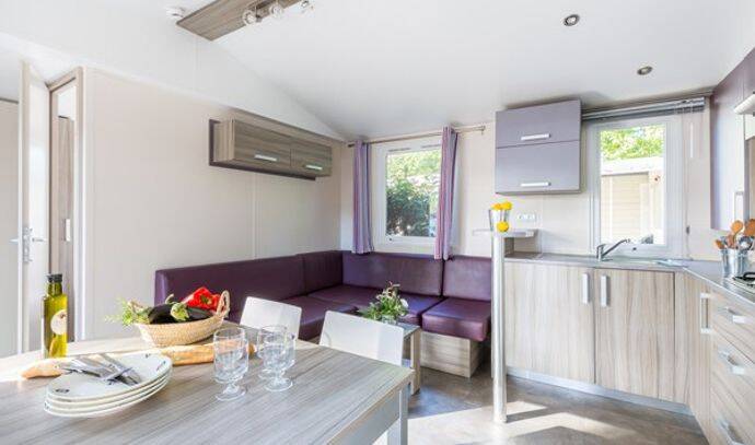 Mobil-home | Comfort | 2 Ch. | 4 pers. | Terrasse surélevée non couverte 1