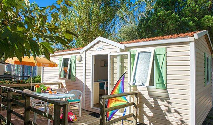 Mobil-home | Classic | 2 Ch. | 4 pers. | Terrasse surélevée non couverte 0