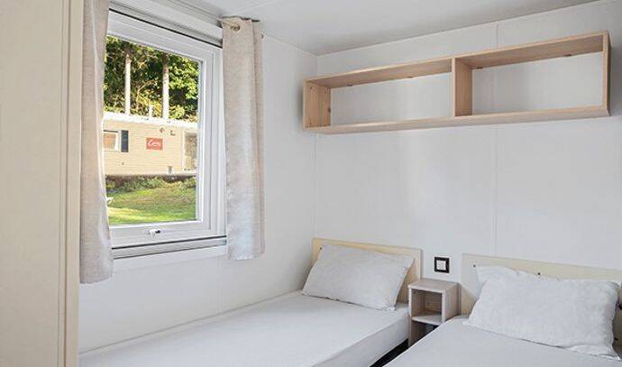 Mobil-home | Classic | 2 Ch. | 4 pers. | Terrasse surélevée non couverte 4