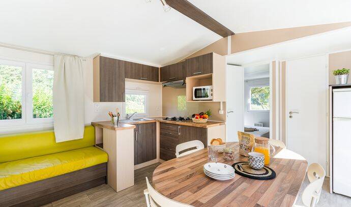 Mobil-home | Classic | 2 Ch. | 4 pers. | Terrasse surélevée non couverte 1
