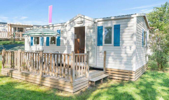 Mobil-home | Classic | 2 Ch. | 4 pers. | Terrasse surélevée non couverte 0