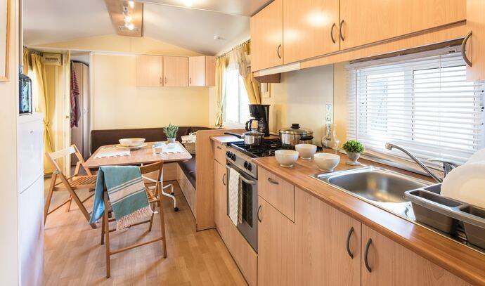 Mobil-home | Classic | 2 Ch. | 4 pers. | Terrasse surélevée | A/C 3