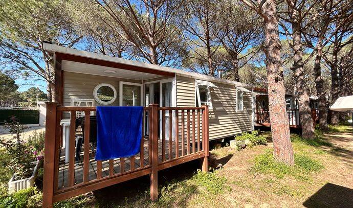 Mobil-home | Classic | 2 Ch. | 4 pers. | Terrasse surélevée non couverte | A/C 0