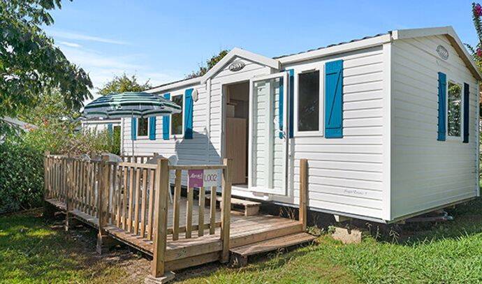 Mobil-home | Classic | 2 Ch. | 4 pers. | Terrasse surélevée non couverte | A/C 0