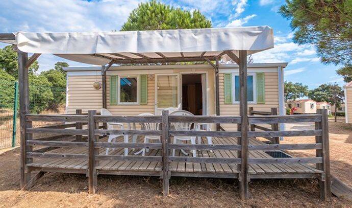 Mobil-home | Classic | 2 Ch. | 4 pers. | Terrasse surélevée 1