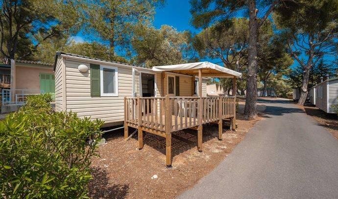 Mobil-home | Classic | 2 Ch. | 4 pers. | Terrasse surélevée | A/C 1