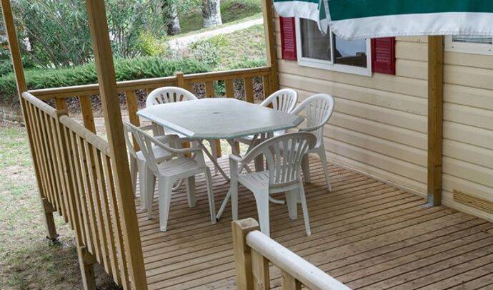 Mobil-home | Classic | 2 Ch. | 4 pers. | Terrasse simple | A/C 1