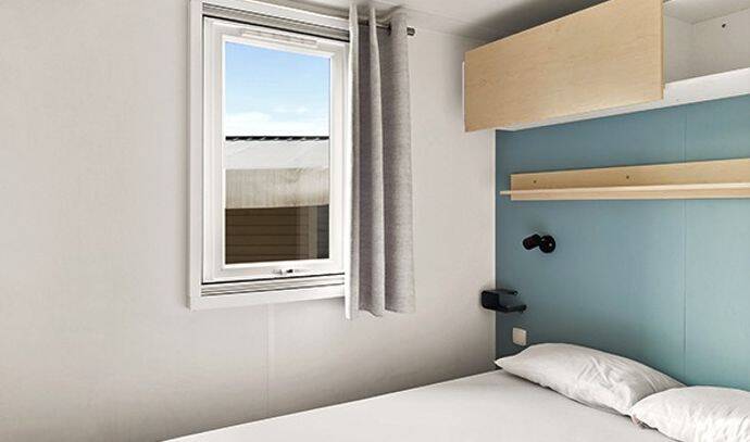 Mobil-home | Classic | 2 Ch. | 3/4 pers. | Terrasse surélevée | A/C 9