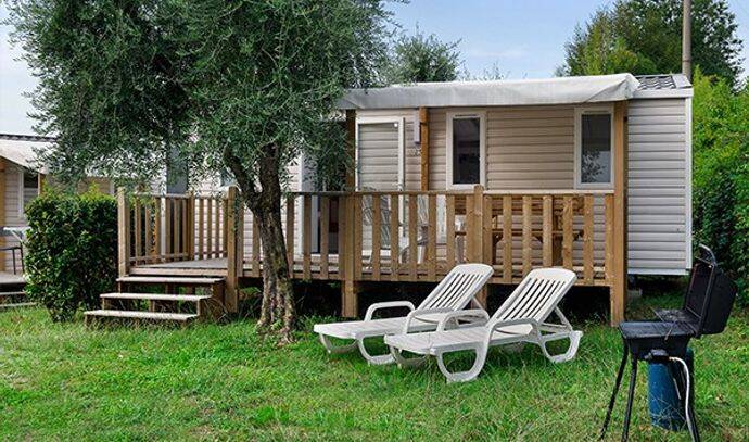Mobil-home | Classic | 2 Ch. | 3/4 pers. | Terrasse surélevée | A/C 1