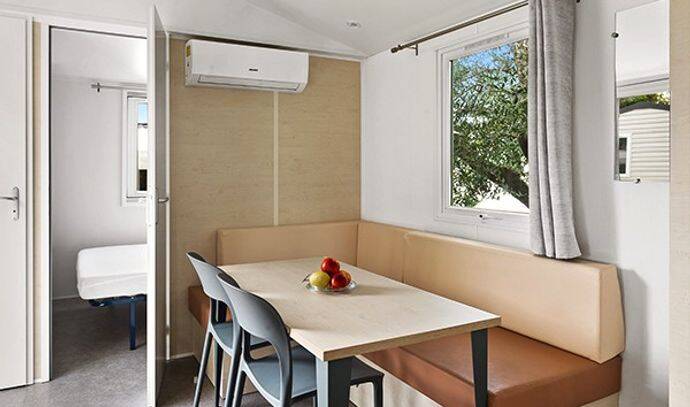 Mobil-home | Classic | 2 Ch. | 3/4 pers. | Terrasse surélevée | A/C 5
