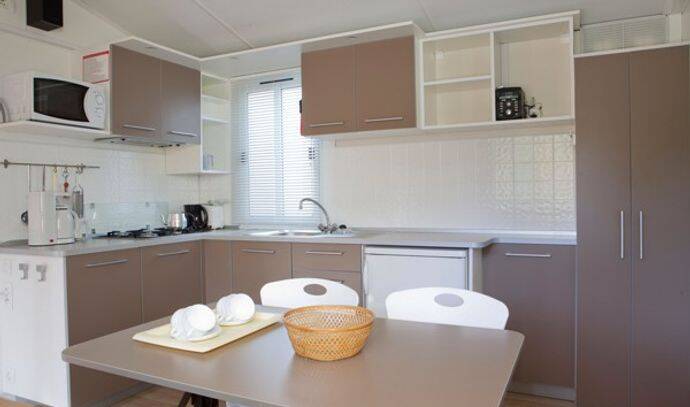 Mobil-home | Classic | 2 Ch. | 4 pers. | Terrasse surélevée | A/C 2