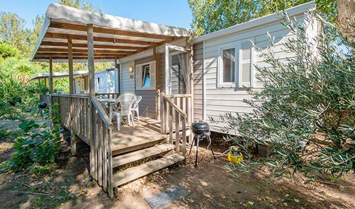 Mobil-home | Classic | 2 Ch. | 4 pers. | Terrasse surélevée | A/C 1