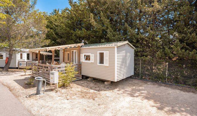 Mobil-home | Classic | 2 Ch. | 4 pers. | Terrasse surélevée | A/C 2