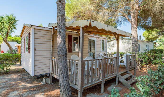 Mobil-home | Classic | 2 Ch. | 4 pers. | Terrasse surélevée | A/C 1