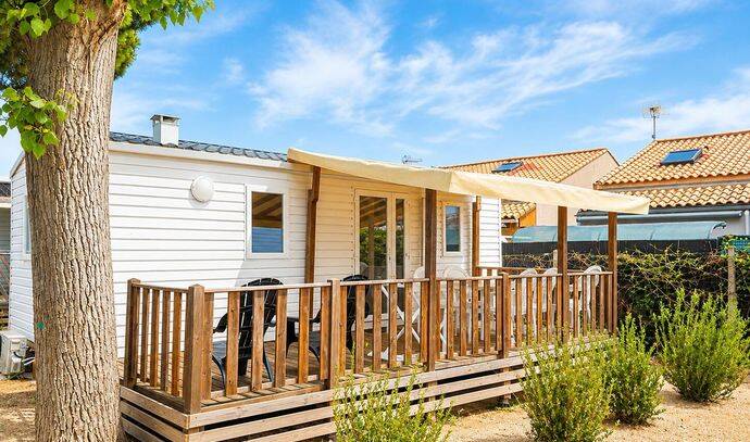Mobil-home | Classic | 2 Ch. | 4 pers. | Terrasse surélevée | A/C 0