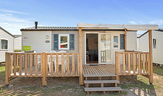 Mobil-home | Classic | 2 Ch. | 4 pers. | Terrasse surélevée | TV 0