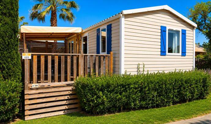 Mobil-home | Classic | 2 Ch. | 4 pers. | Terrasse surélevée | A/C | TV 0