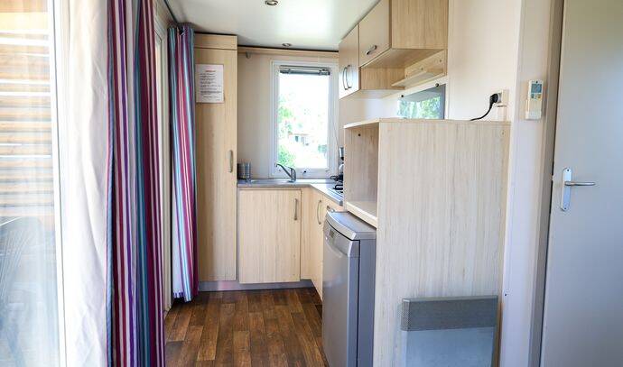 Mobil-home | Classic | 2 Ch. | 4 pers. | Terrasse surélevée | A/C | TV 3