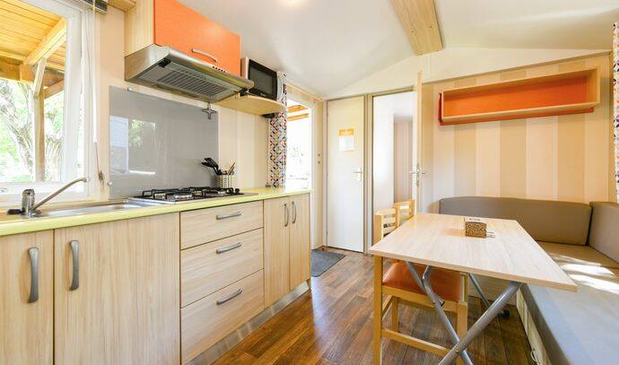 Mobil-home | Classic | 2 Ch. | 4 pers. | Terrasse Lounge | A/C 4