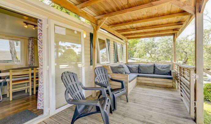 Mobil-home | Classic | 2 Ch. | 4 pers. | Terrasse Lounge | A/C 2
