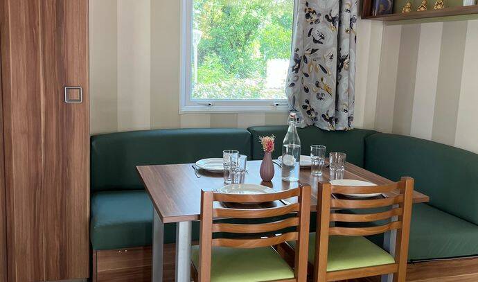 Mobil-home | Comfort | 2 Ch. | 4 pers. | Terrasse couverte | A/C 5