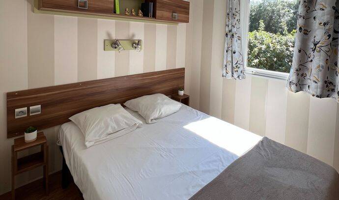 Mobil-home | Comfort | 2 Ch. | 4 pers. | Terrasse couverte | A/C 8