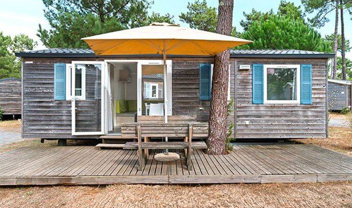 Mobil-home | Classic | 2 Ch. | 4/6 pers. | Terrasse simple 1