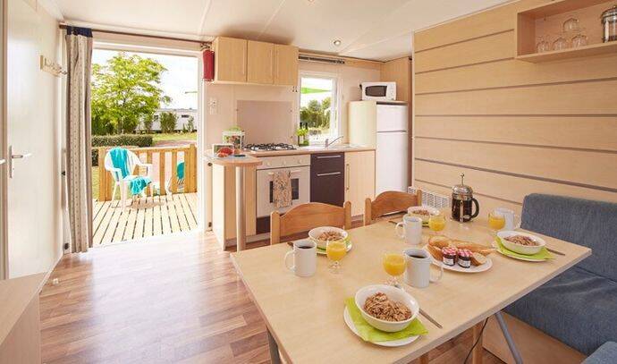 Mobil-home | Classic | 2 Ch. | 4/6 pers. | Terrasse simple 1