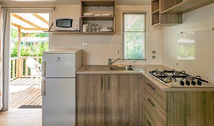 Mobil-home | Classic | 2 Ch. | 4/6 pers. | Terrasse simple | A/C 1